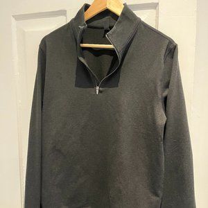Vuori Black Half-zip Pullover